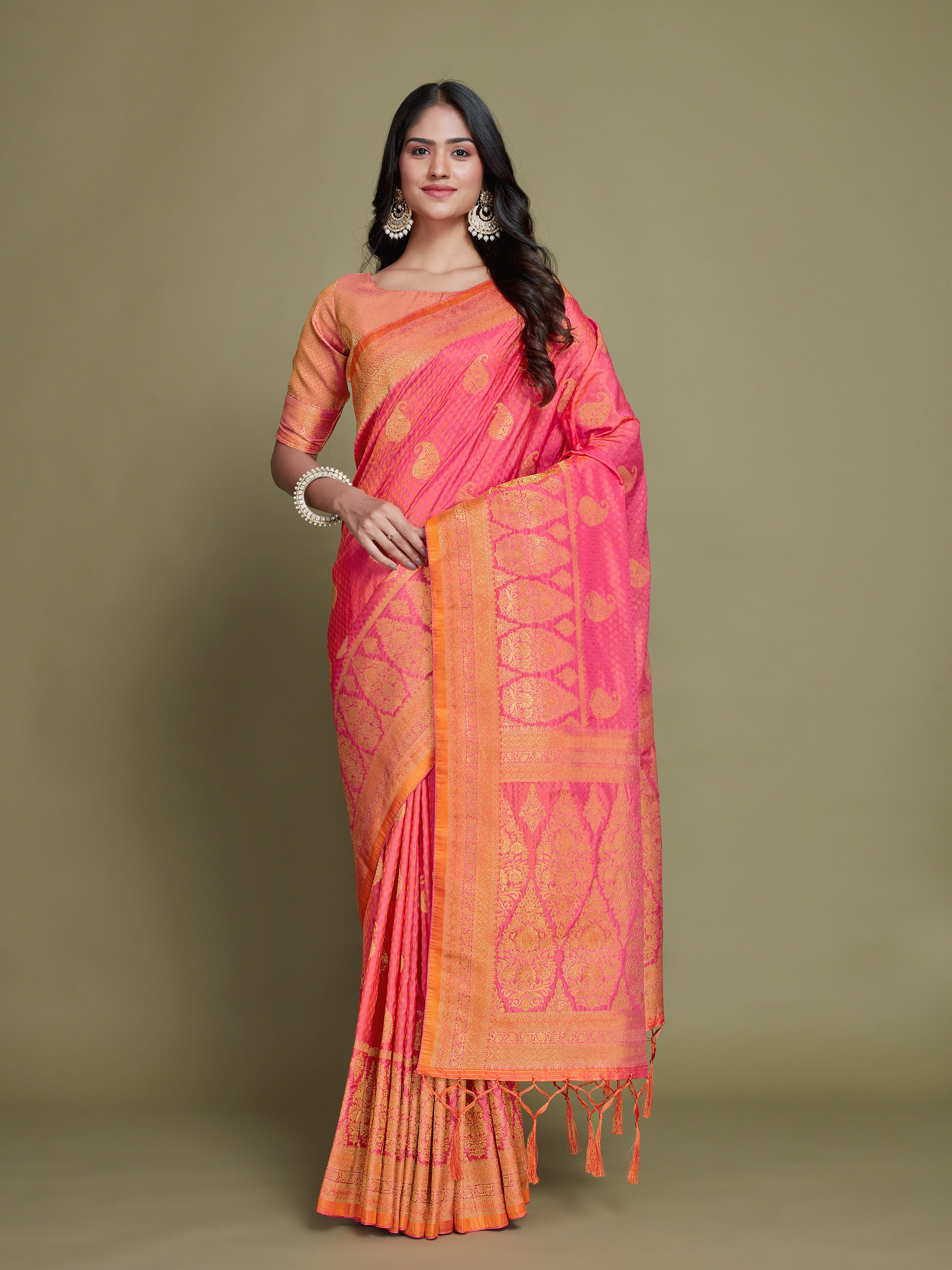 Lightweight Banarasi Silk Saree