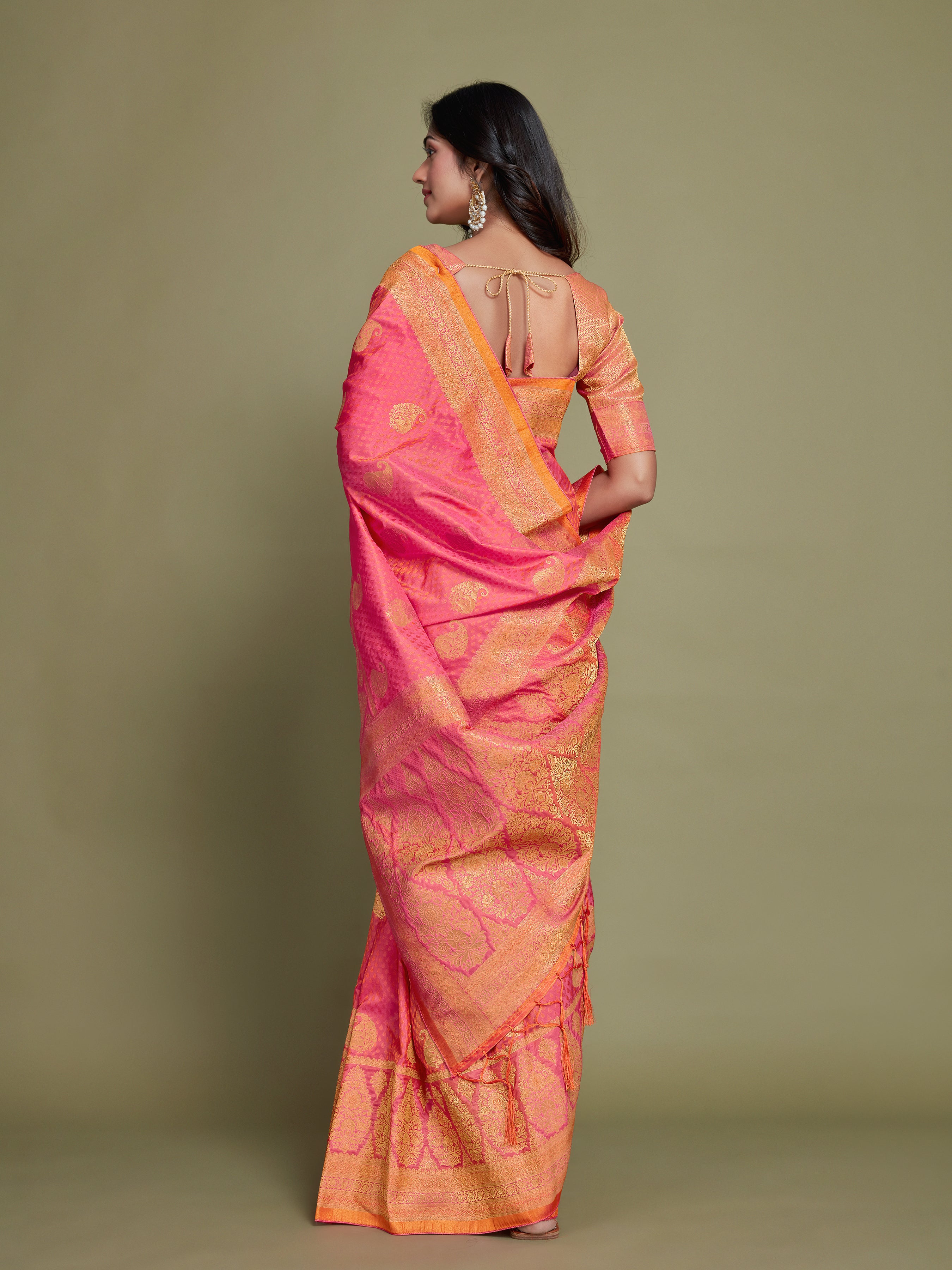 Lightweight Banarasi Silk Saree